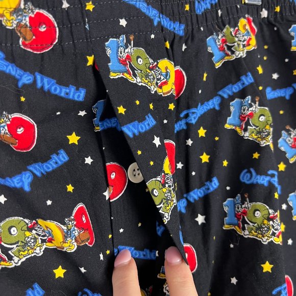 NWT Vintage Walt Disney World 1999 Pajama Shorts Sleep Boxer Size Large L D2629 - Picture 6 of 14